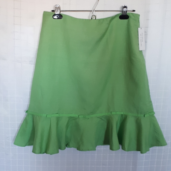 Larry Levine Fully Lined Flare Skirt Size 10 - Picture 2 of 6